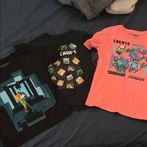 Minecraft Kids Graphic T-Shirts